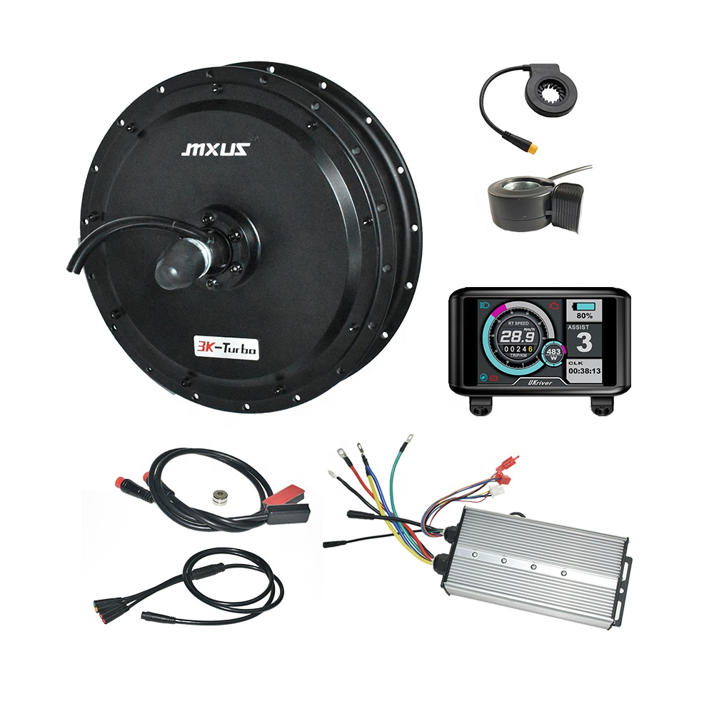 Electric Motorcycle Conversion Kit 72V - MXUS Elektrofahrrad 135 mm Motorrad 72