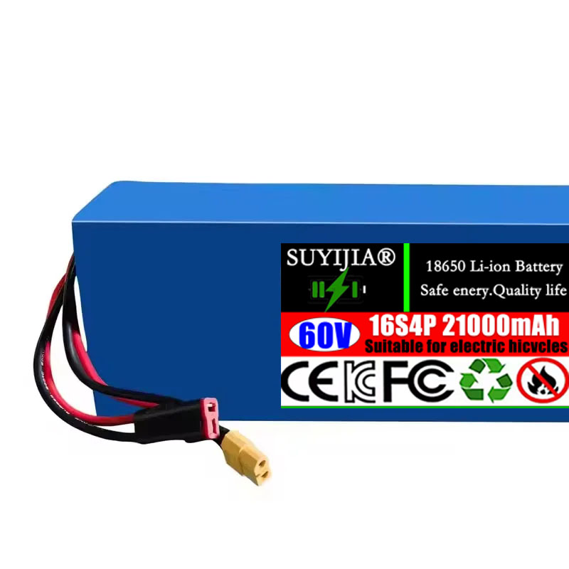 60 V 21 Ah neuer 18650 16S4P 1 – 60V 30Ah Electric Scooter Battery Bewertung und Preis