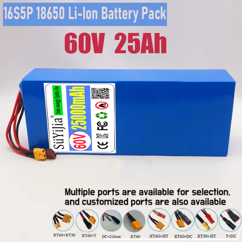 16S5P 60 V Akku 25 Ah 18650 Li – 60V 30Ah Electric Scooter Battery Bewertung und Preis