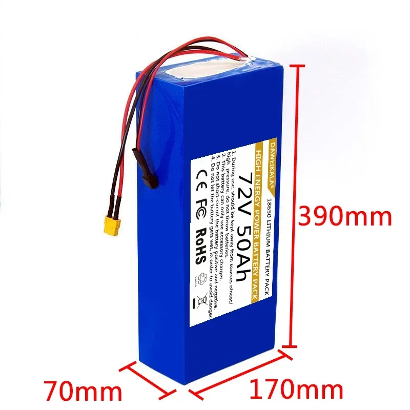 72V 18650 Akkupack 50Ah Hochle – 60V 30Ah Electric Scooter Battery Bewertung und Preis
