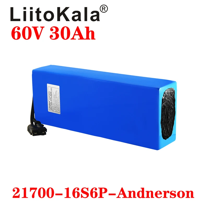 Liitokala 60v 30ah 16 s6p Elek – 60V 30Ah Electric Scooter Battery Bewertung und Preis