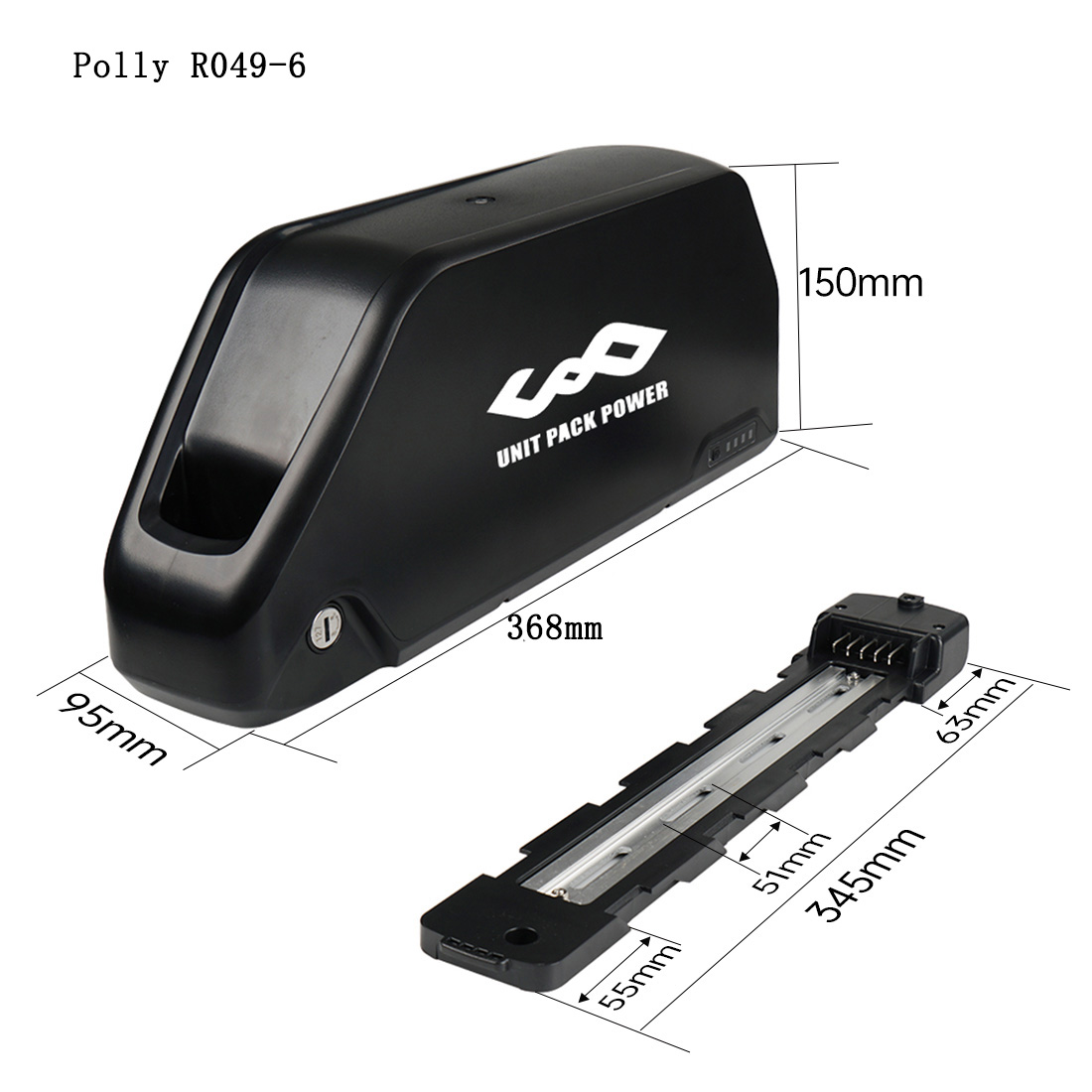 52V 25AH Downtube E-Bike-Akku  – 60V 30Ah Electric Scooter Battery Bewertung und Preis